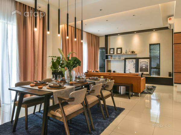 Contemporary Dining Room@Gamuda Garden 1B