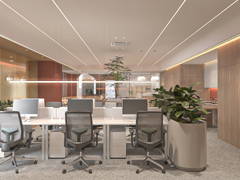 Serenity in Governance: Modern Wabi-Sabi Office Design interior design ...