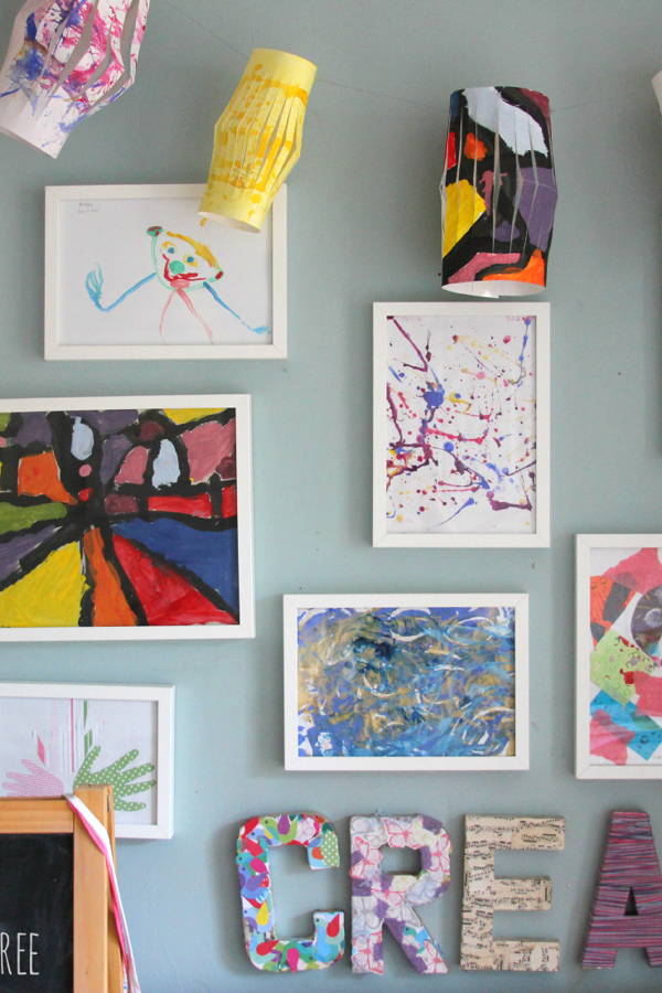 Display Your Kids’ Art Without Hurting Your Home Décor (or Their Feelings) Display Your Kids’ Art Without Hurting Your Home Décor (or Their Feelings)