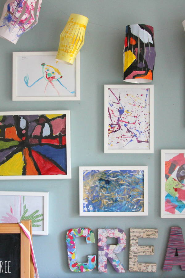 Display Your Kids’ Art Without Hurting Your Home Décor (or Their Feelings)