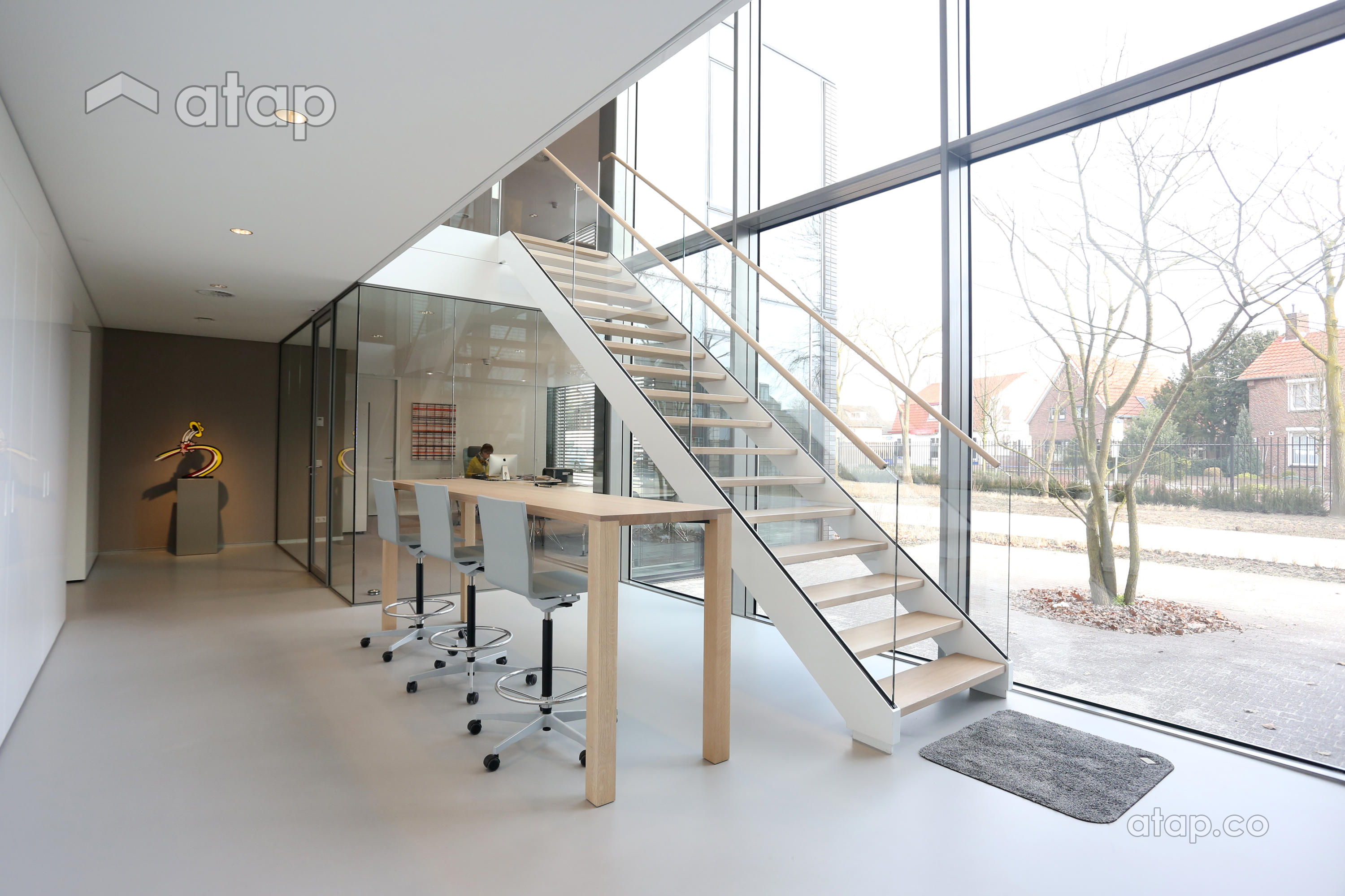 straight stairs