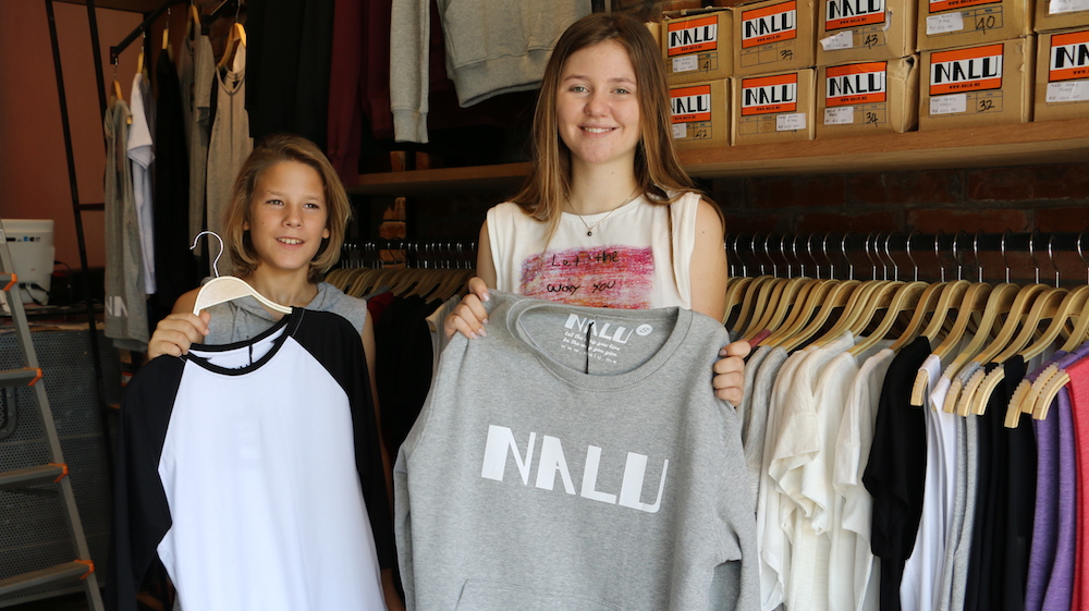 NALU store in Bali with founders Dali and Finn Schonfelder