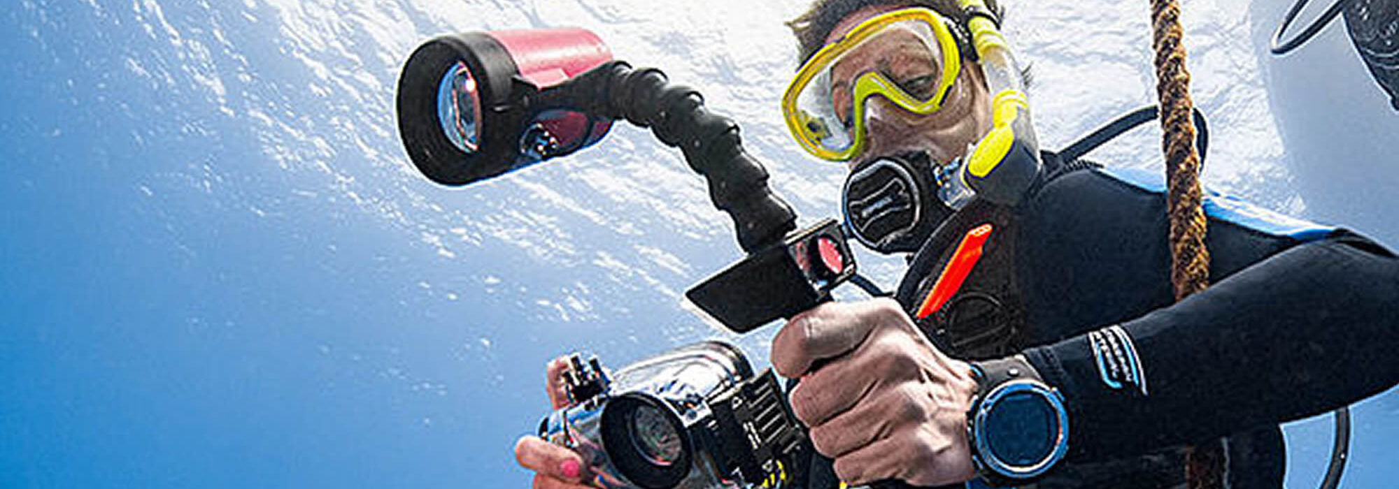 Training to be a professional Underwater Photographer or Videographer