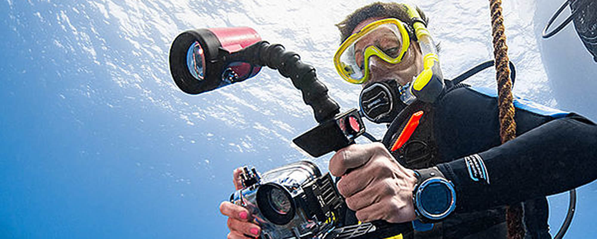 Training to be a professional Underwater Photographer or Videographer
