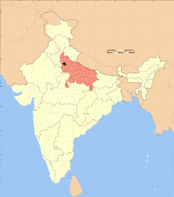 Map of Bulandshahr