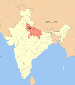 Map of Budaun
