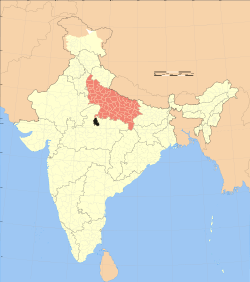 Map of Lalitpur