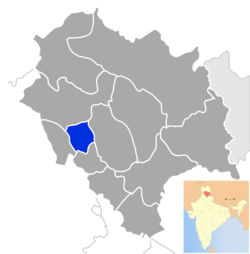 Map of Hamirpur