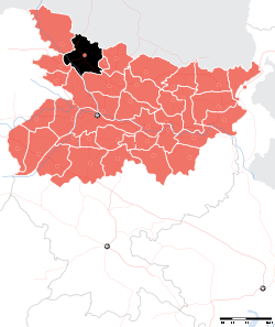 Map of Purba Champaran