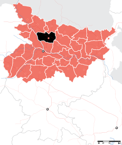 Map of Muzaffarpur