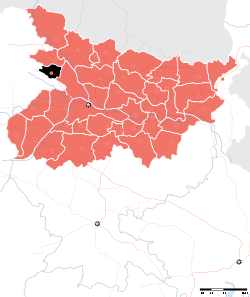 Map of Siwan