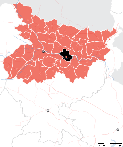 Map of Begusarai
