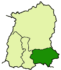 Map of East Sikkim