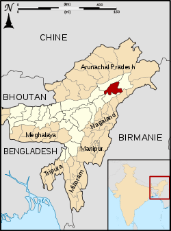 Map of Dibrugarh