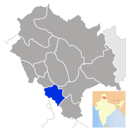 Map of Solan