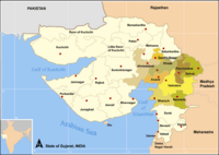 Map of Gandhinagar