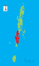 Map of South Andaman