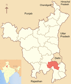 Map of Gurgaon