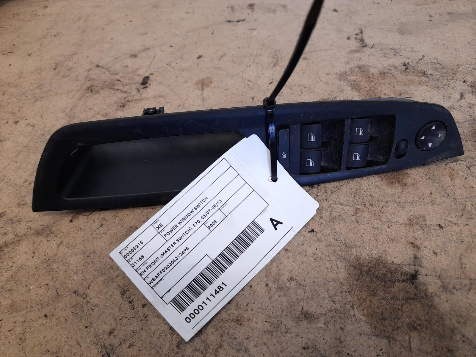 View Auto part Pwr Dr Wind Switch Bmw X5 2008