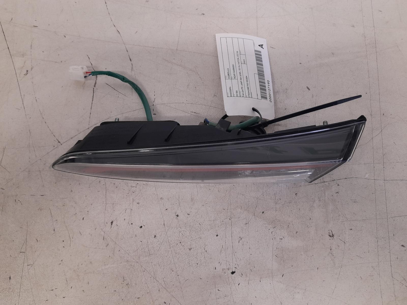 View Auto part Rear Garnish Toyota Corolla 2022