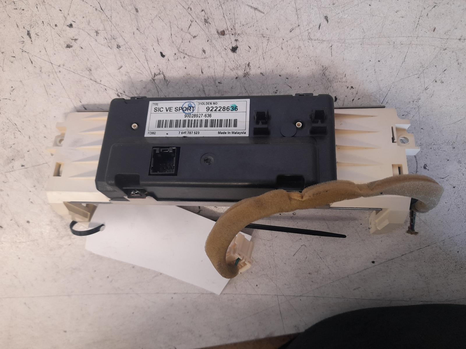 View Auto part Instrument Cluster Holden Commodore 2010