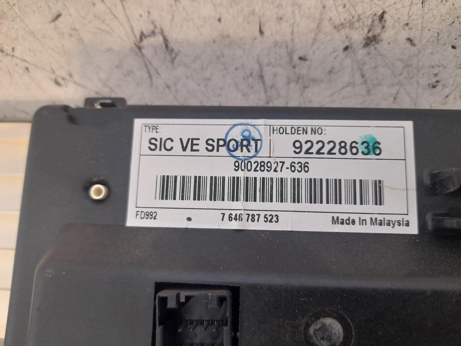 View Auto part Instrument Cluster Holden Commodore 2010