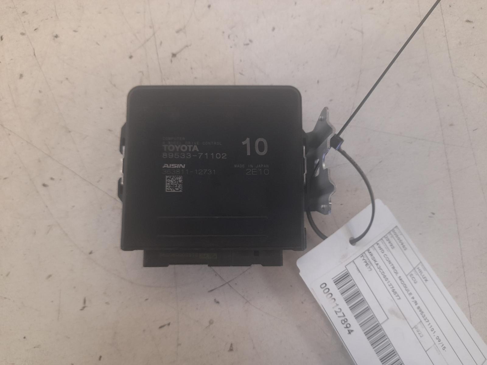 2022 Toyota Hilux Ecu View Auto part Ecu Toyota Hilux 2022