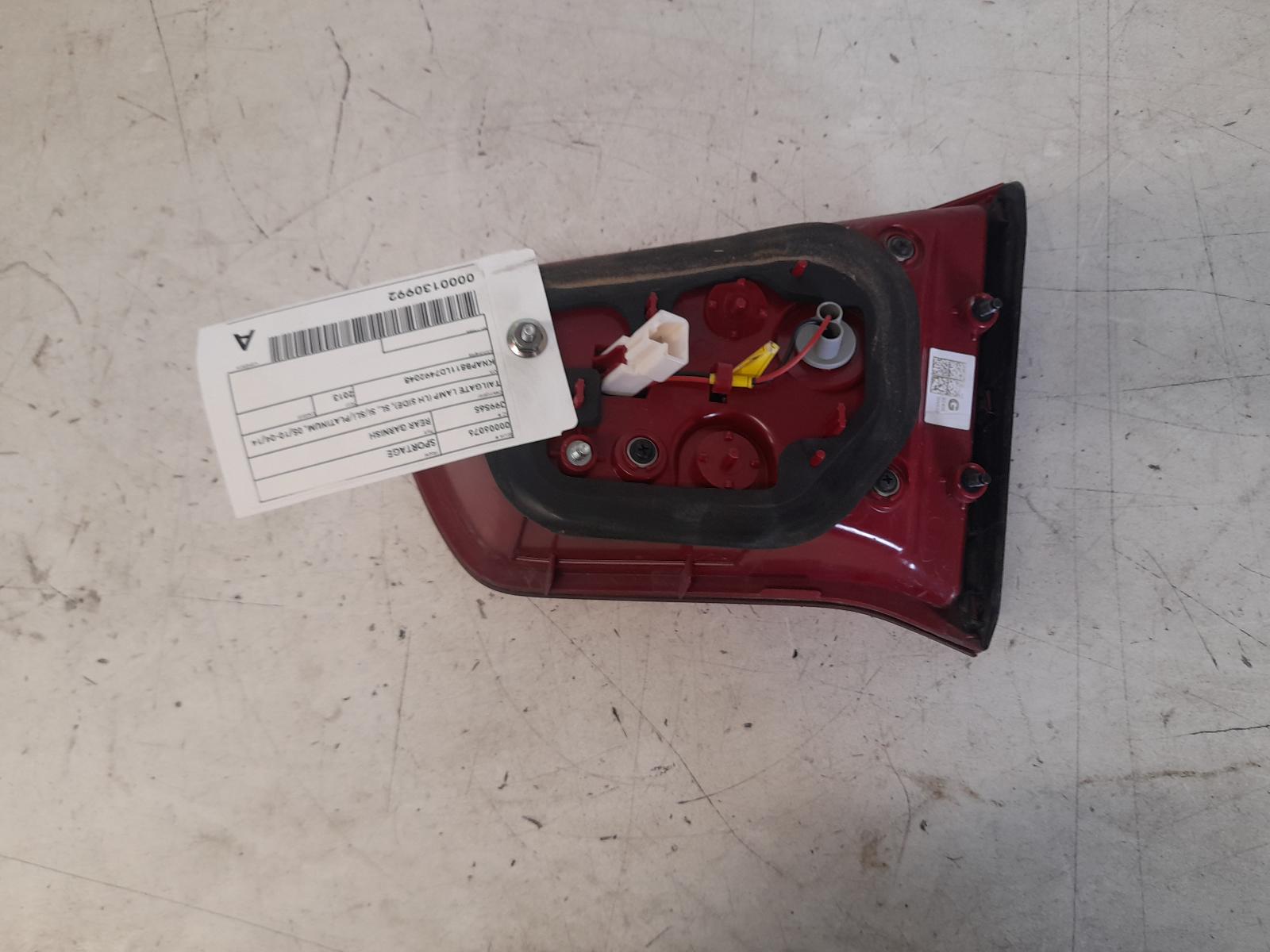 View Auto part Rear Garnish Kia Sportage 2013