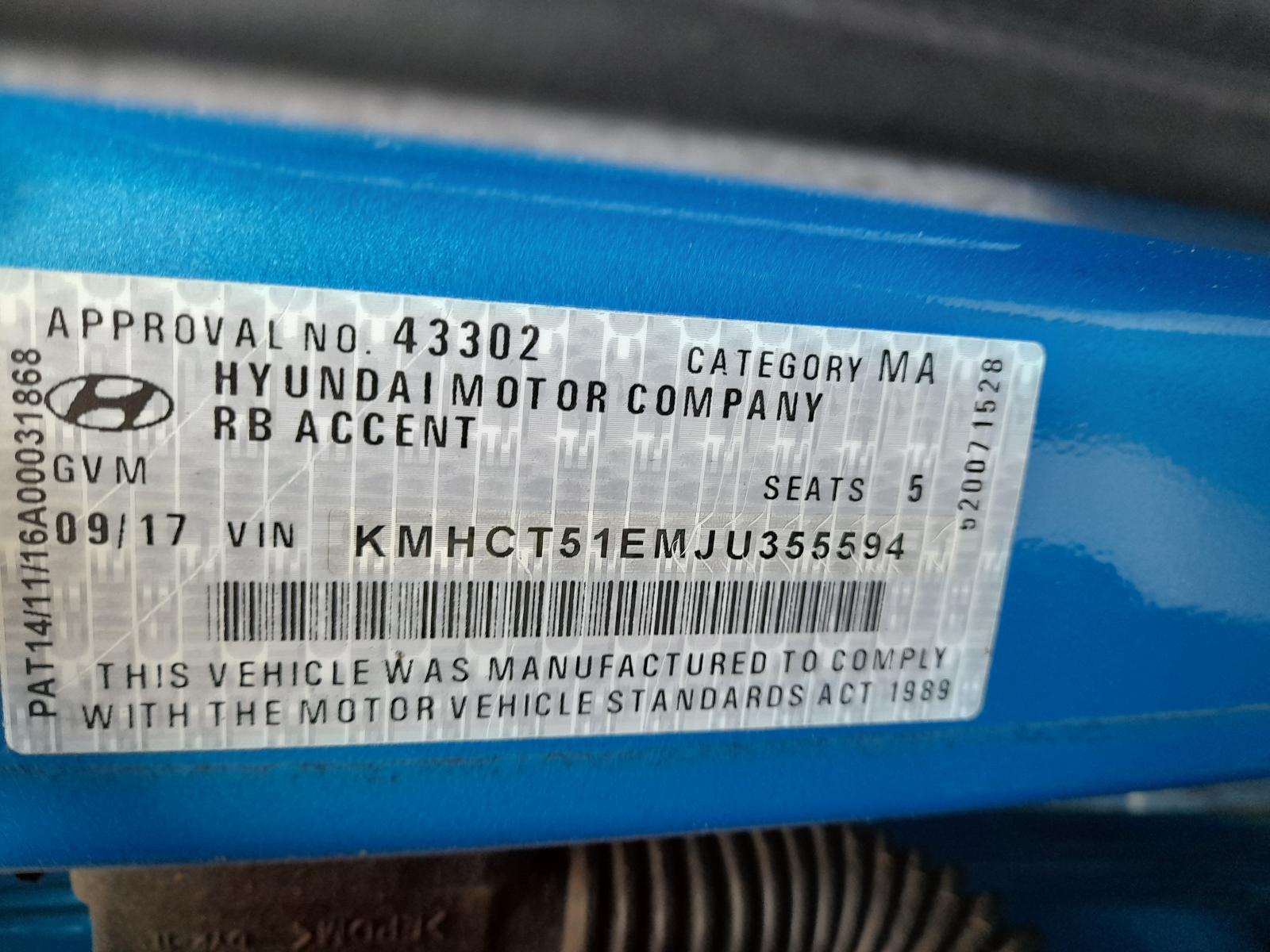 View Auto part Instrument Cluster Hyundai Accent 2017