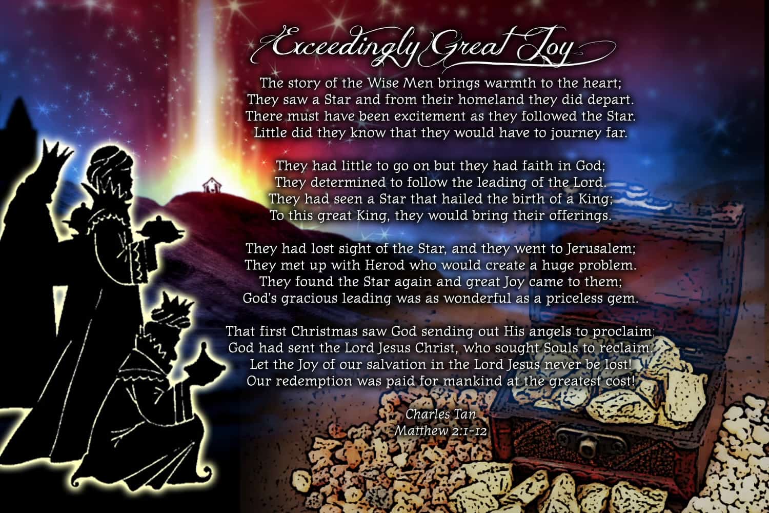 EXCEEDINGLY GREAT JOY visual data 6