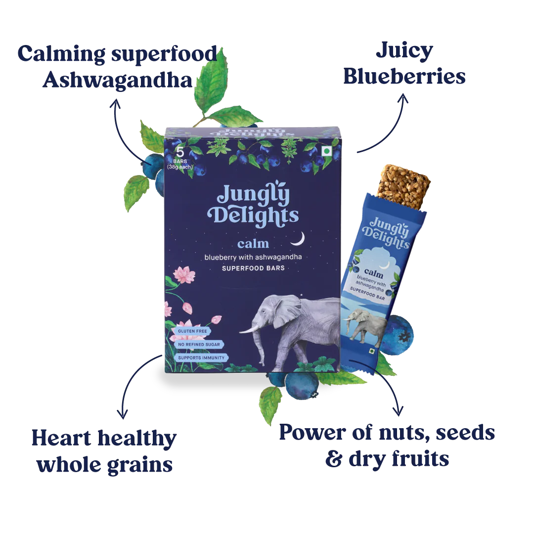 Box of 5 - Calm (Blueberry with Ashwagandha)