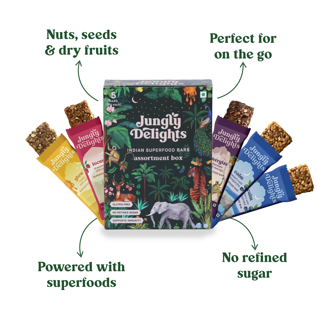 Assortment Box of 5 - Superfood Bars