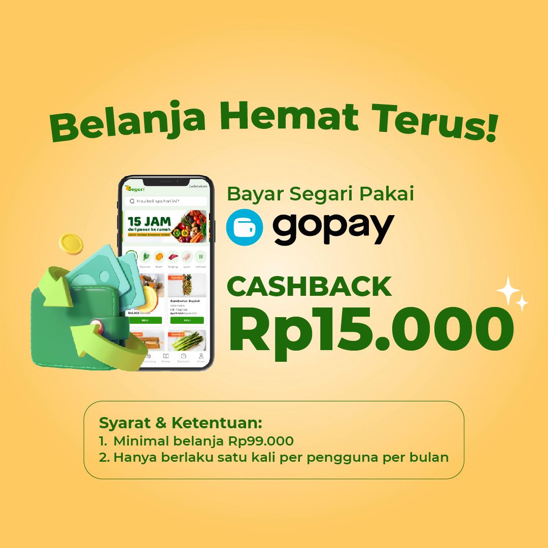 BELANJA DI SEGARI PAKAI GOPAY, HEMAT TERUS! 🤑🥰