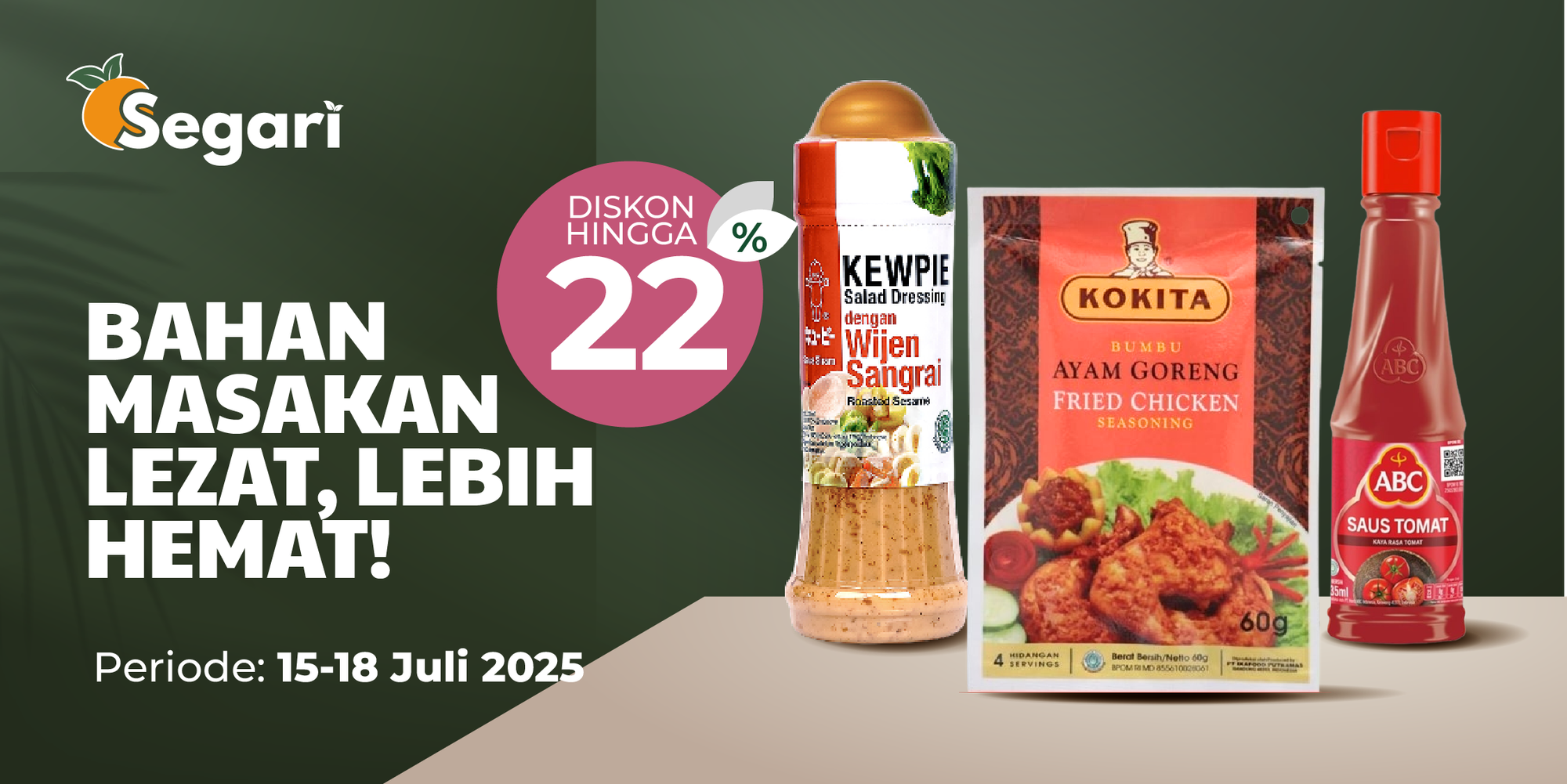 Bikin Masakan Lezat, Lebih Hemat! DISKON HINGGA 22%