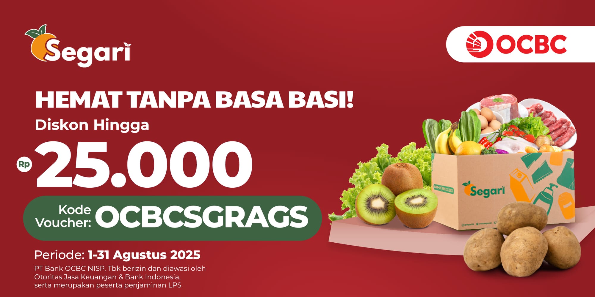 Hemat Tanpa Basa Basi! DISKON HINGGA Rp25.000