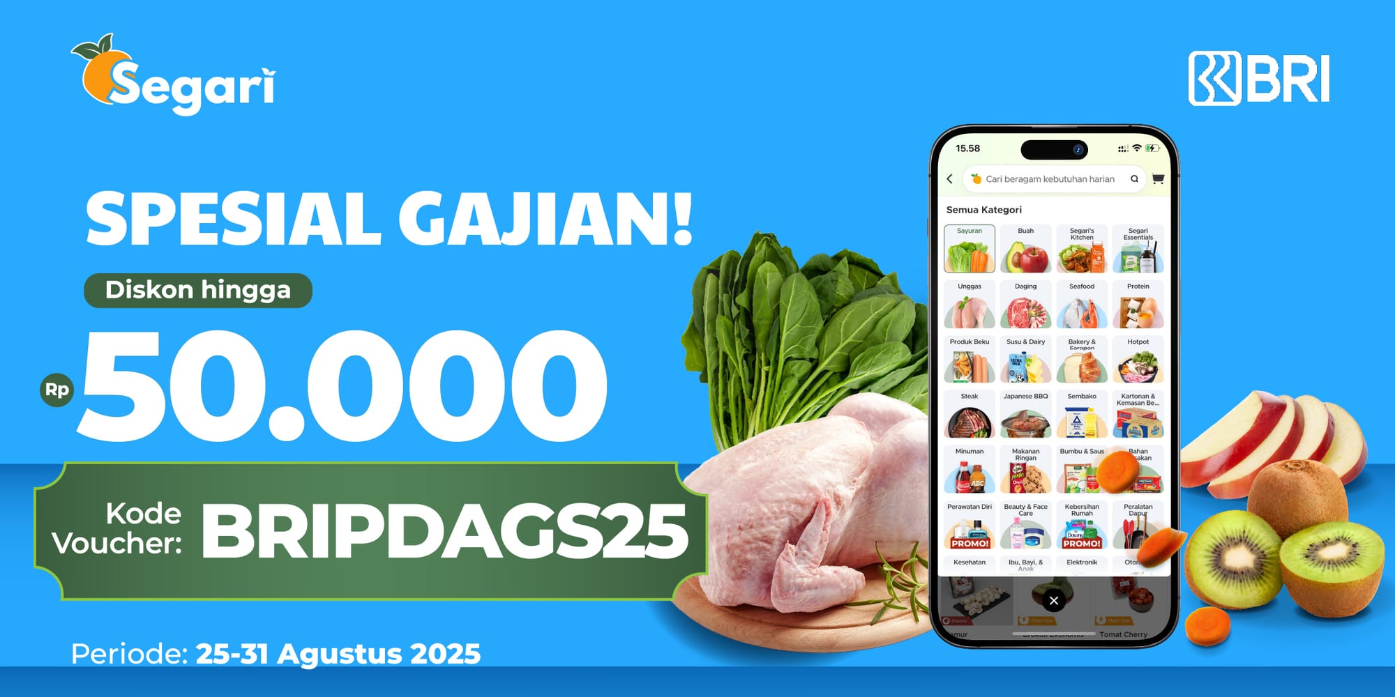Spesial Gajian! DISKON HINGGA Rp50.000