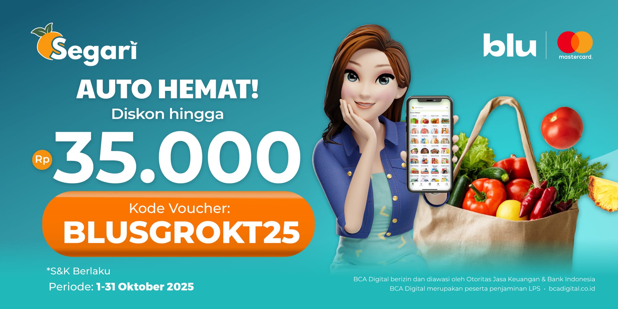 Auto Hemat! DISKON Rp35.000