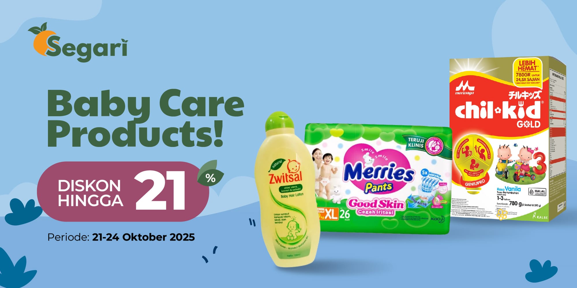 Baby Care Products! DISKON HINGGA 21%