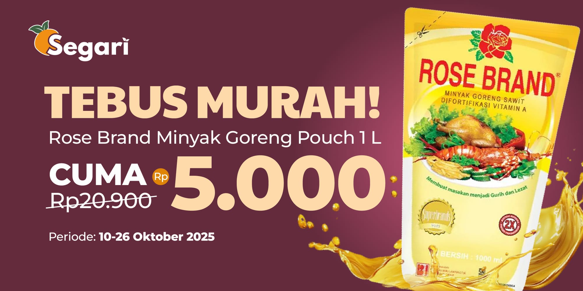 TEBUS MURAH CUMA 5 RIBU!