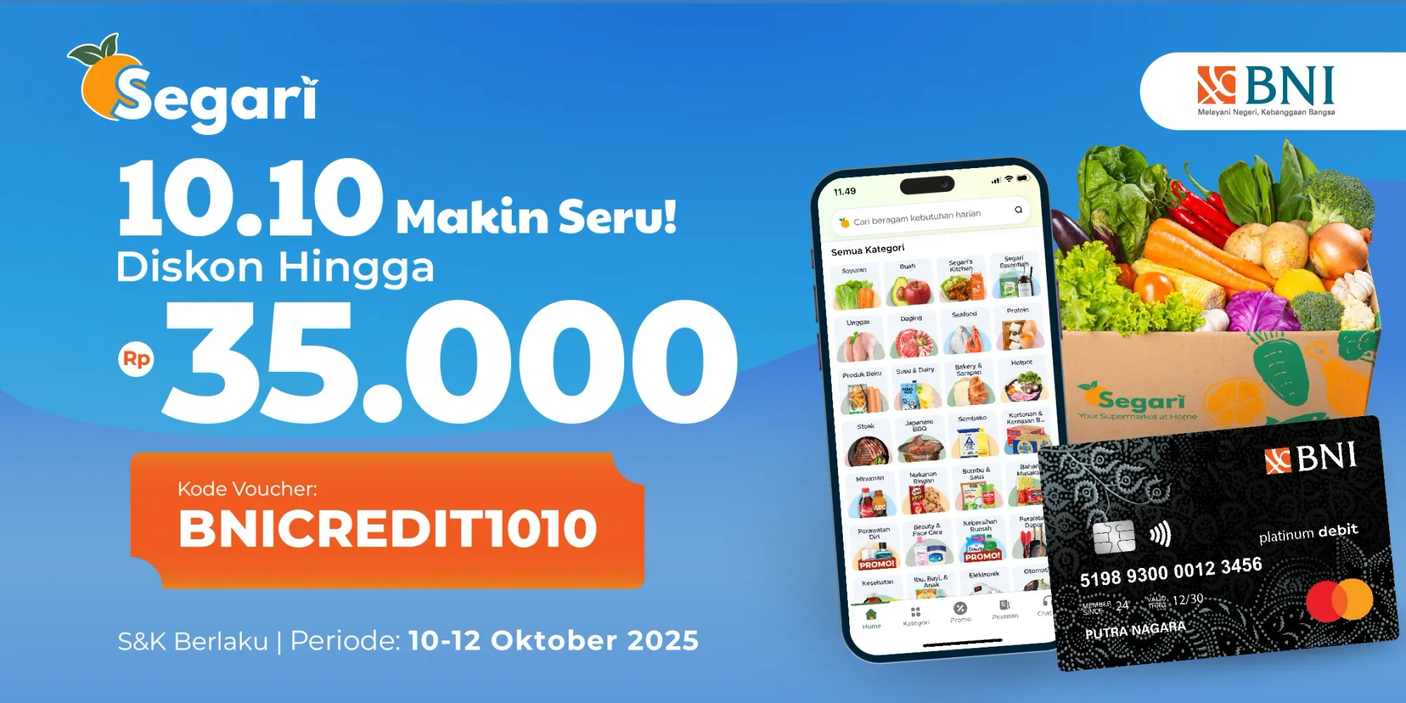 10.10 Makin Seru! DISKON HINGGA Rp35.000