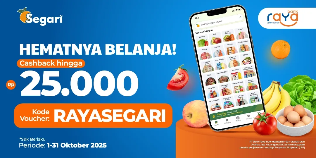 Hematnya Belanja! DISKON HINGGA Rp25.000