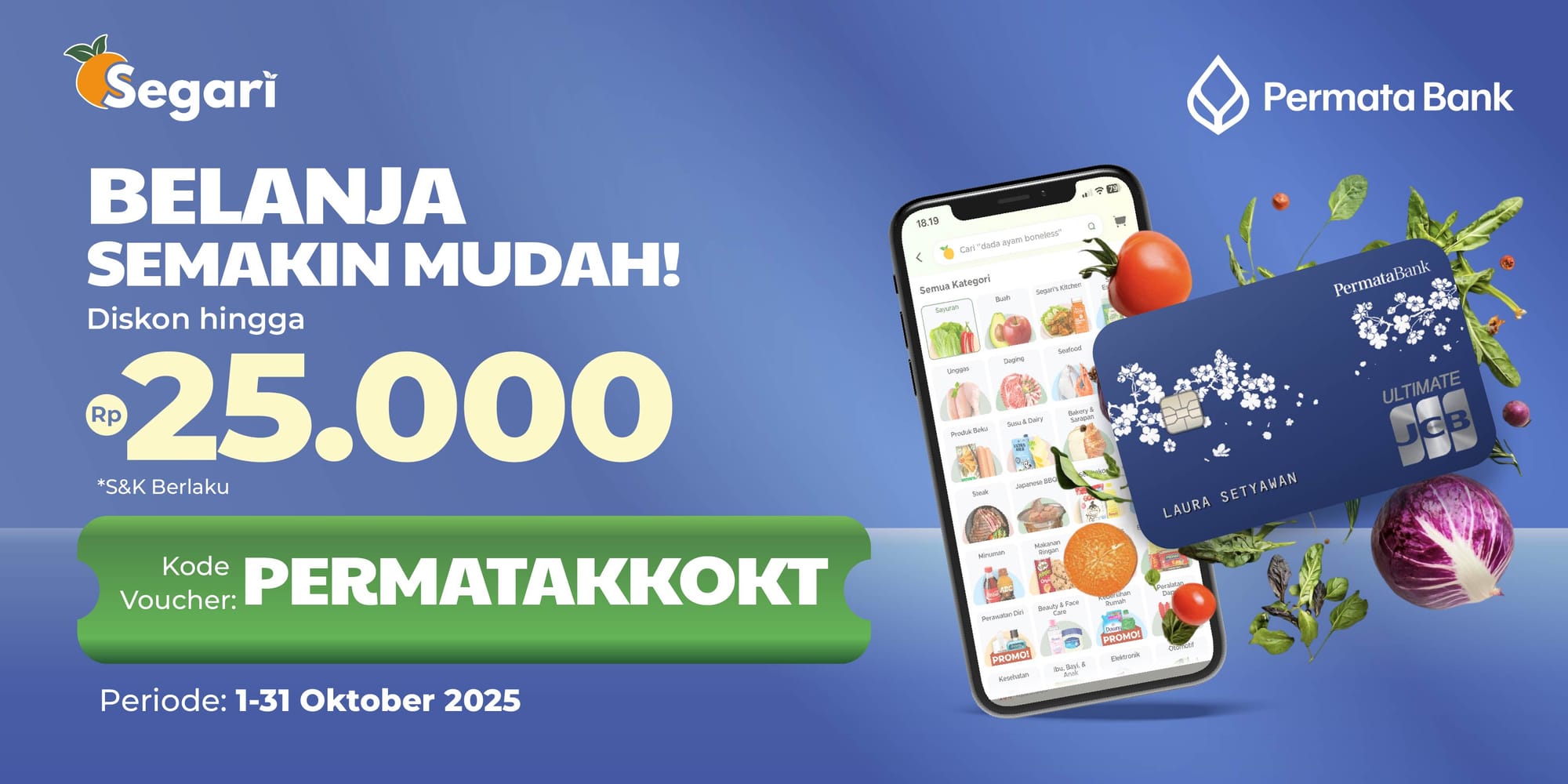 Belanja Semakin Mudah! DISKON Rp25.000