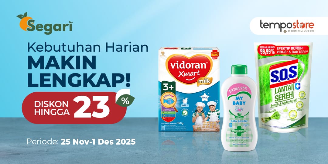 Kebutuhan Harian Makin Lengkap! Diskon hingga 23%