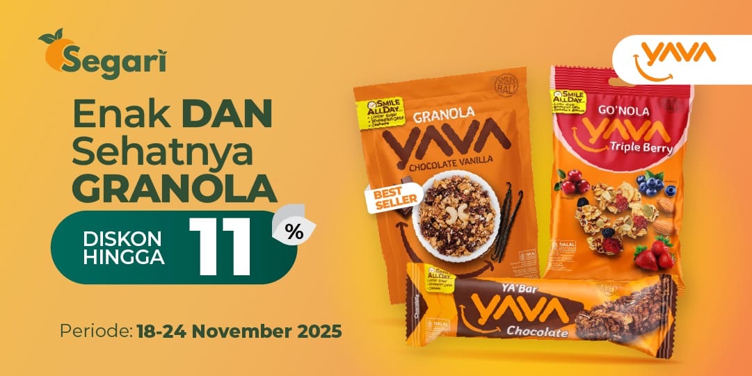 It's Snack Time! Granola DISKON HINGGA 11%