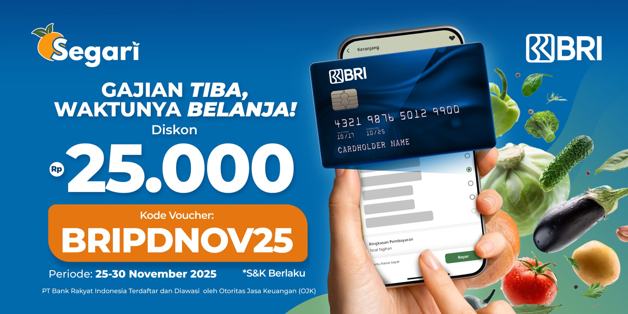 Gajian Tiba, Waktunya Belanja! DISKON Rp25.000