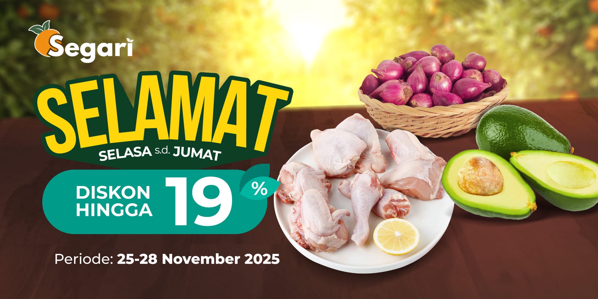 PESTA GAJIAN! DISKON HINGGA 19%