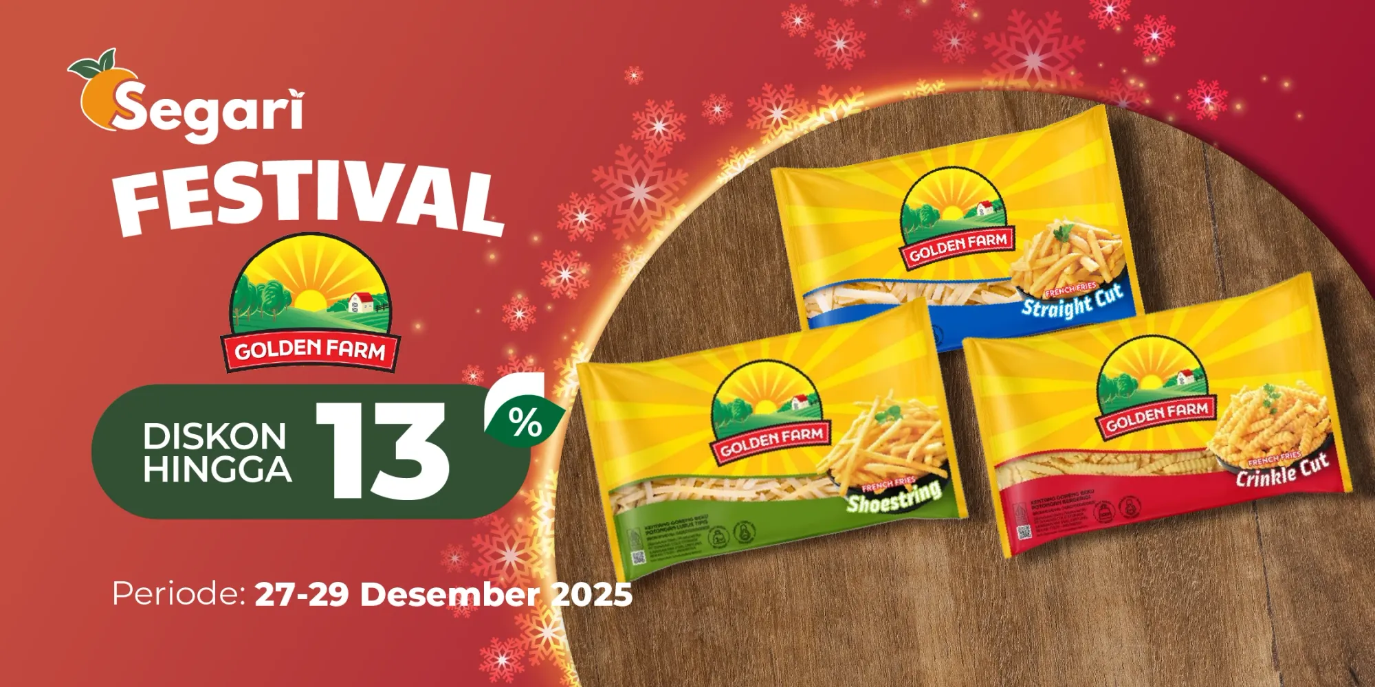 Festival Golden Farm DISKON HINGGA 13%