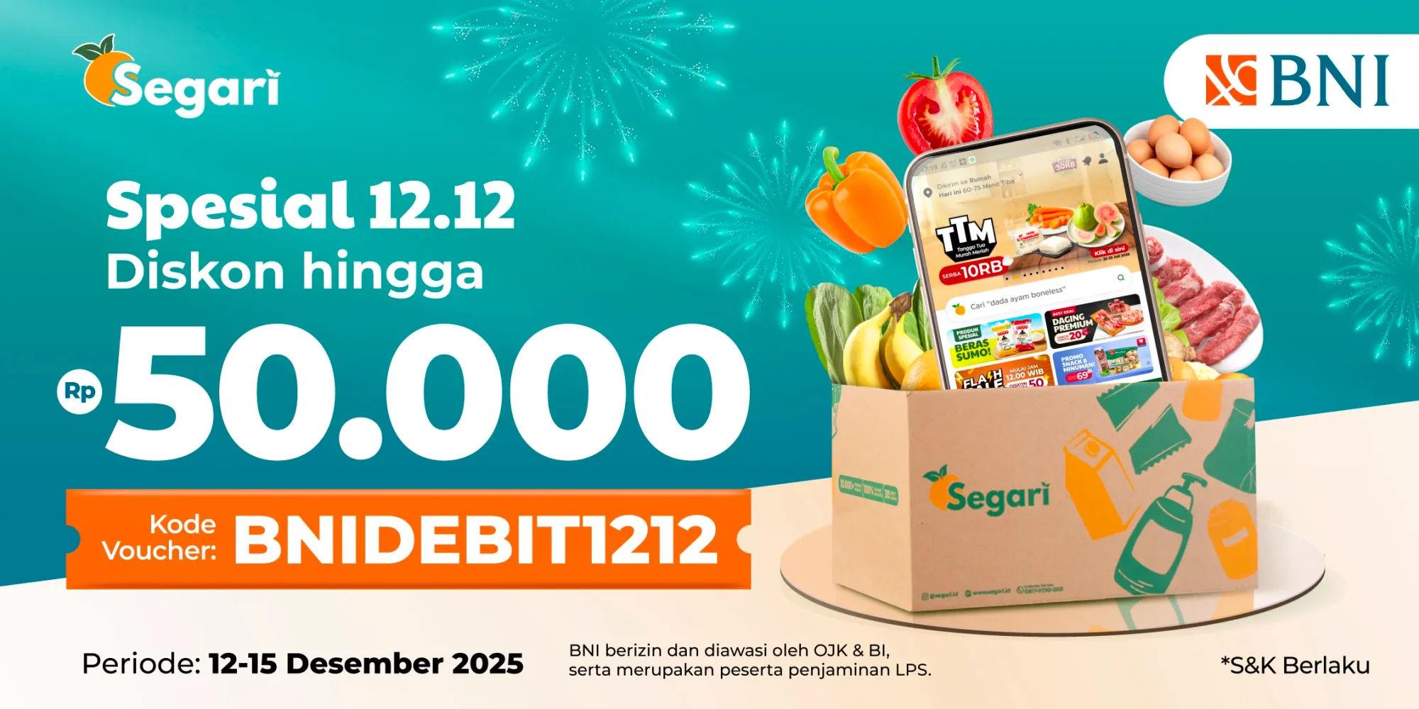 SPESIAL 12.12! DISKON HINGGA RP50.000 😱🙌🏻