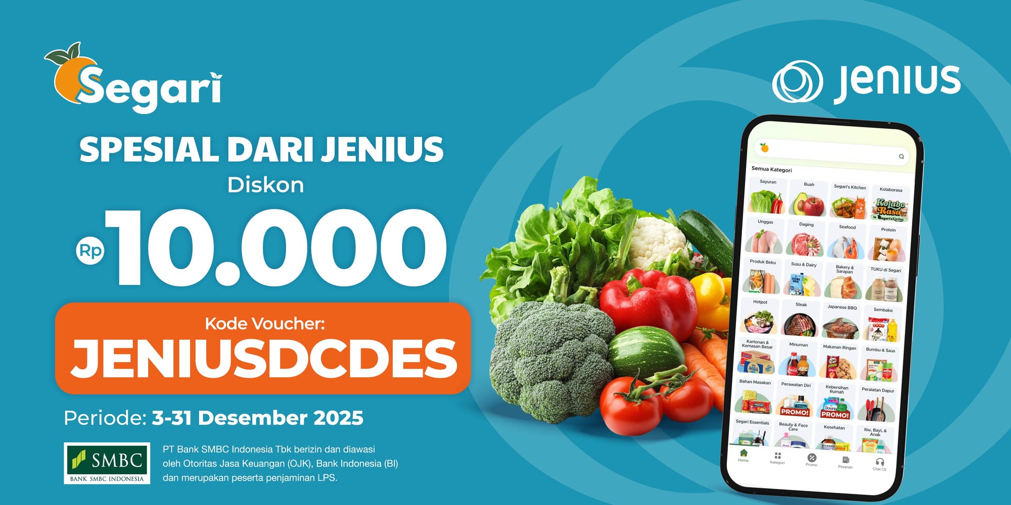 Spesial dari Jenius DISKON Rp10.000