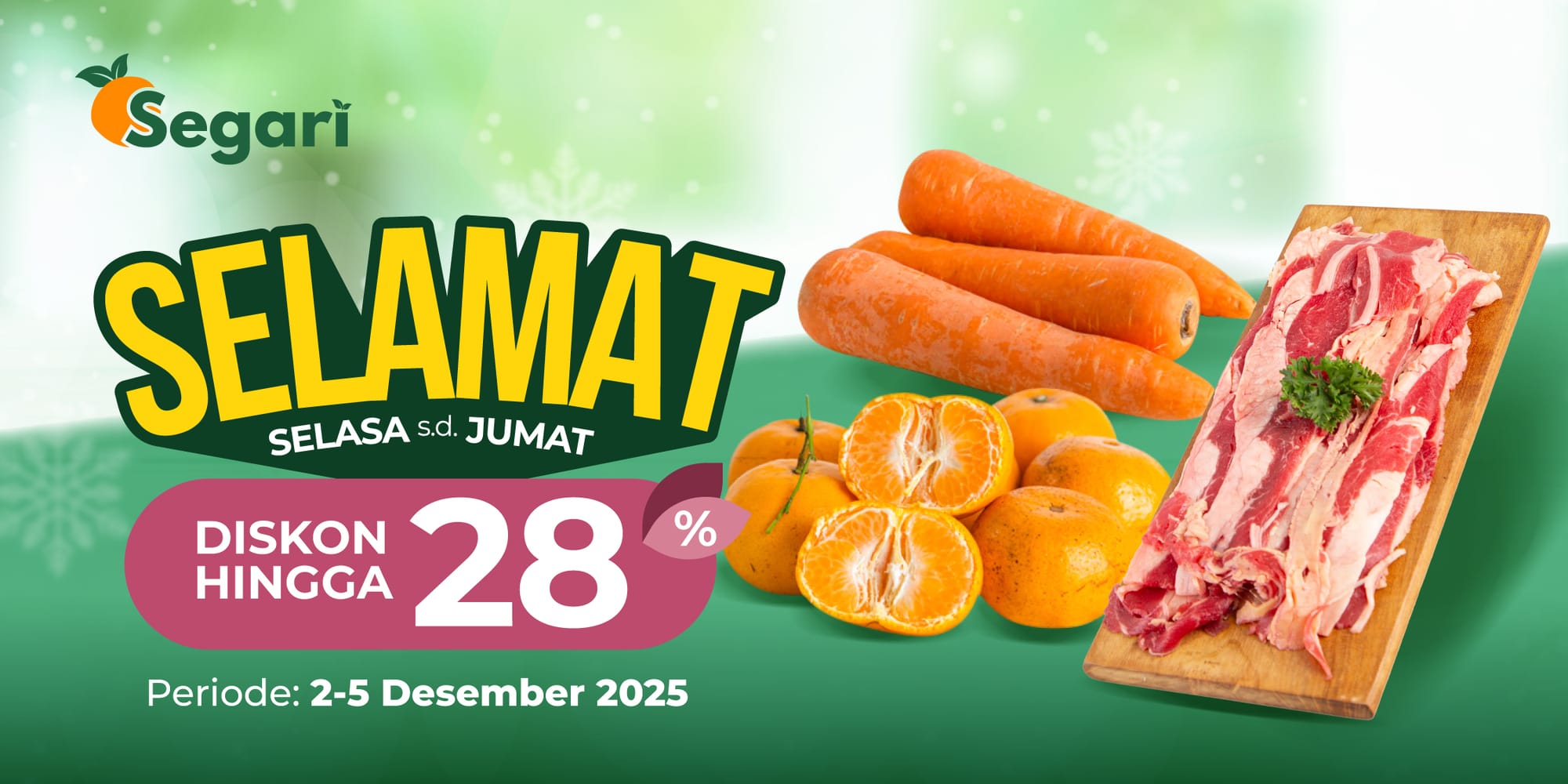 SELAMAT DISKON HINGGA 28%